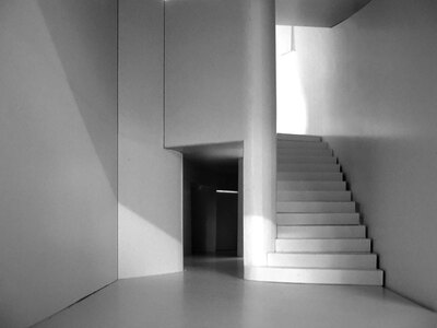 Kosmos Raumknoten Umbau Hospiz Gotthardpass Treppenaufgang Bild GP