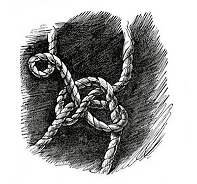 Kosmos Raumknoten Illustration zum Thema Knoten Gottfried Semper