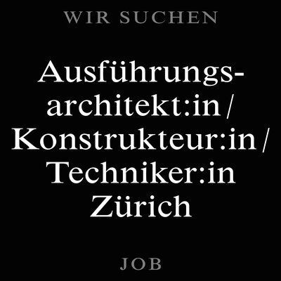 Verstärkung im Ausführungsteam eines öffentlichen Grossprojekts