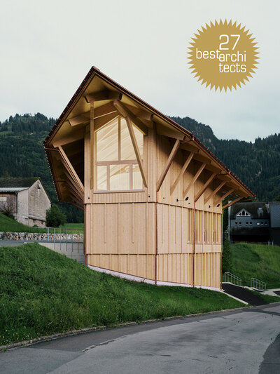 best architects 27 - Eine Goldmedaille für das Resonanzzentrum Peter Roth