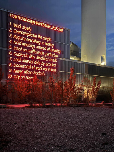 Kunst und Architektur an der Energiezentrale Josefstrasse