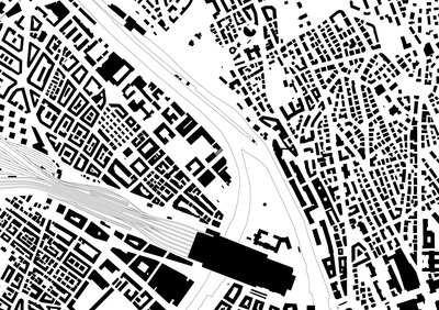 Graber Pulver Buero Zuerich Schwarzplan